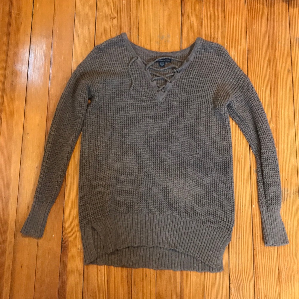 XS brownish sweater from AE